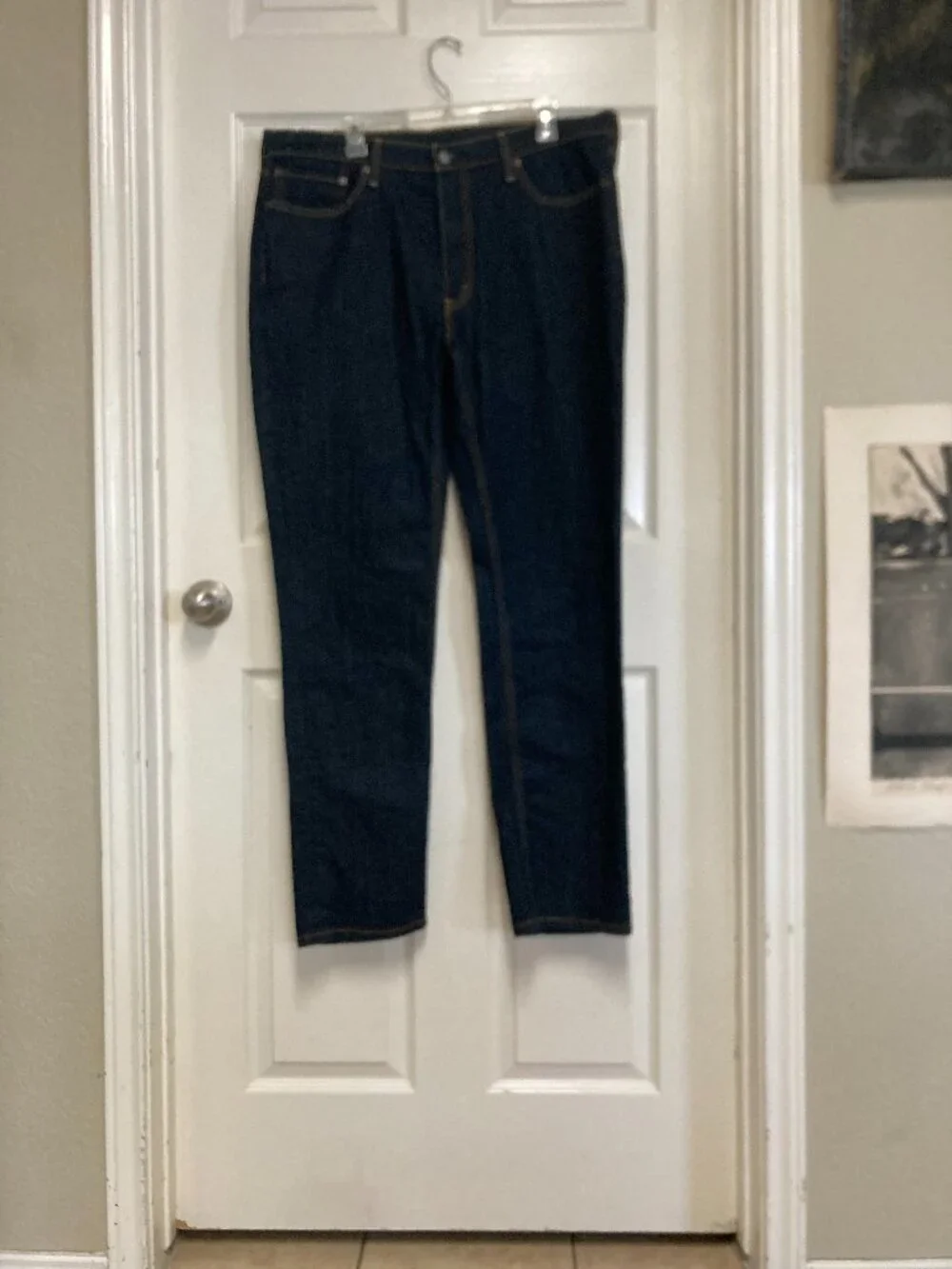LEVI STRAUSS & CO jeans 541 blue dark wash size 38 x 34 Men's